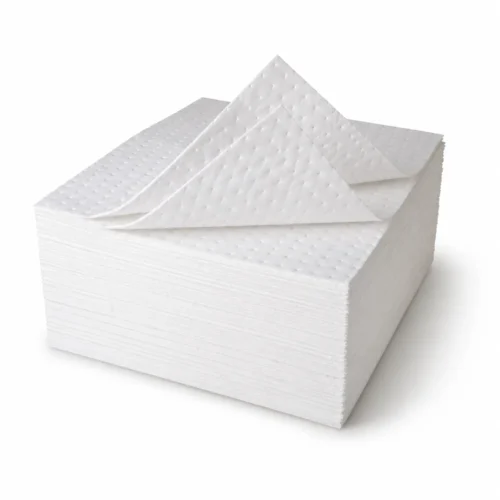 Oil Absorbent Pads | 100% Polypropylene Spill Pads | 50 × 40 cm