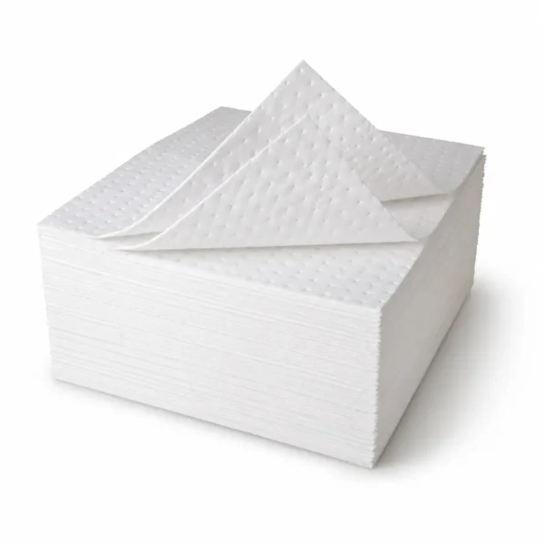 oil-absorbent-pad Oil Absorbent Pads | 100% Polypropylene Spill Pads | 50 × 40 cm