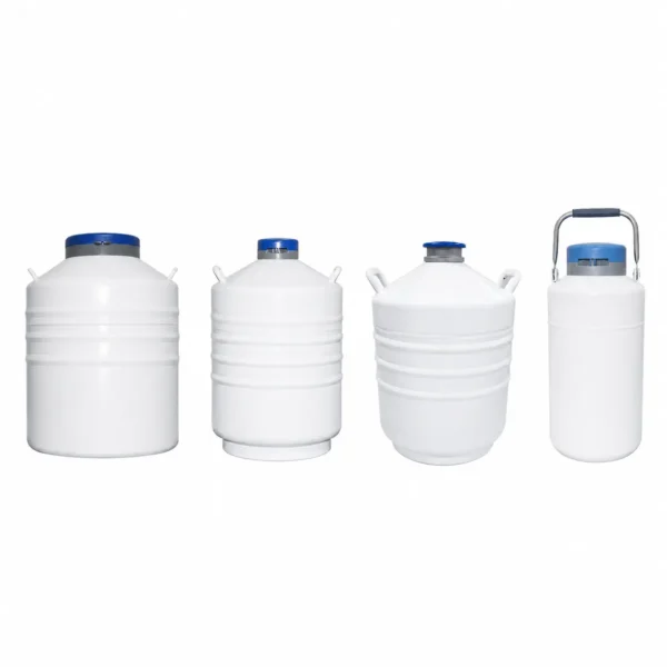 Static Liquid Nitrogen Container for Cryogenic Storage